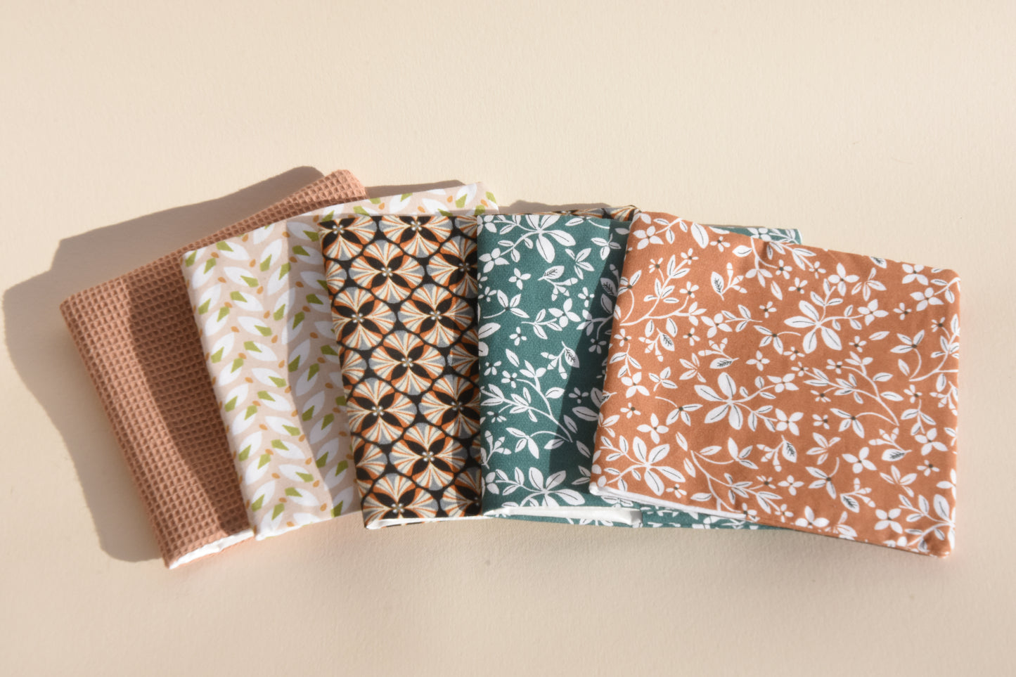 Pochette pratique et ses 4 cotons réutilisables